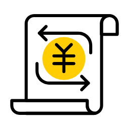 Flow Icon, flow,scroll,finance