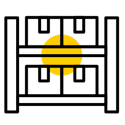 Warehouse Icon, warehouse,storage,finance