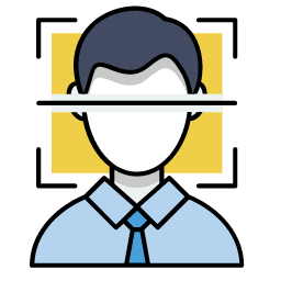 Face Identity Verification Icon, face verification,identity,person