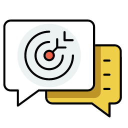Public Opinion Monitoring Icon, public opinion,monitoring,target