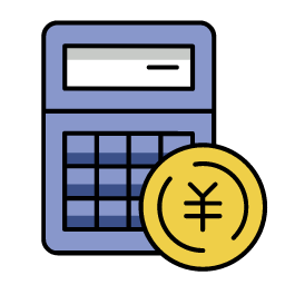 Yield Calculation Icon, yield,calculation,calculator