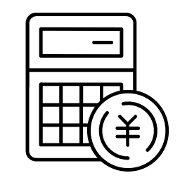 Yield Calculation Icon, yield,calculation,calculator