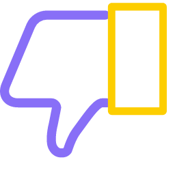 Dislike Icon, dislike,thumbs down,negative