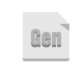 App - Gen Component Icon, app - gen,text