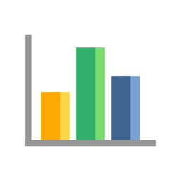Business Component Icon, business,bar graph