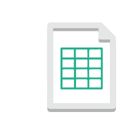 Market - Making - Sheet Component Icon, market - making - sheet,table