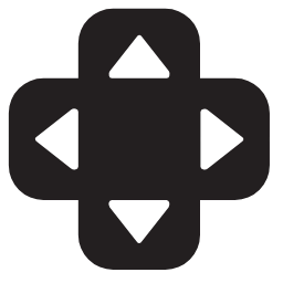 Control Pad Icon, control,pad,navigation