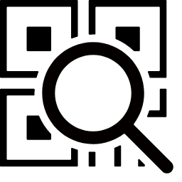 Sional Code Icon, sional code,QR code,magnifier