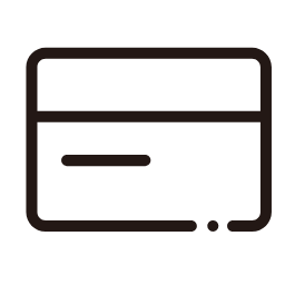 Bank Card Dotted Outline Icon, bank,card,dotted