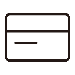 Bank Card Outline Icon, bank,card,outline
