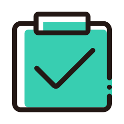 Teal Completed Task Icon, task,completed,teal