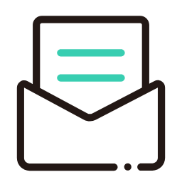 Teal Detail Invitation Envelope Icon, invitation,envelope,teal