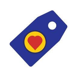 Favorite Tag Icon, favorite,tag,heart