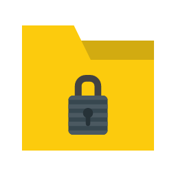 Locked Folder Icon, locked,folder,lock
