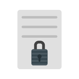 Secure Document Icon, secure,document,lock