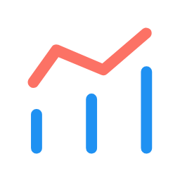 CRM Data Icon, data,analytics