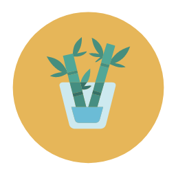 Bamboo Plant Icon, bamboo,plant