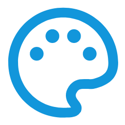 Theme Icon, theme,palette,design
