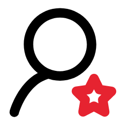 Recommend Helper Icon, recommend,helper,magnifying glass,star