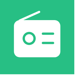 Radio Live Icon, radio,live,green