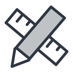Measure Pencil Icon, measure,pencil