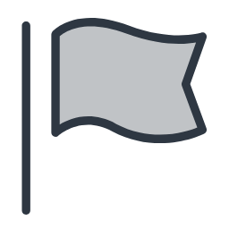 Milestone Flag Icon, milestone,flag