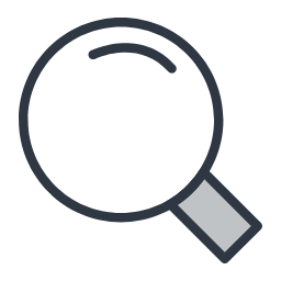 Search Magnifying Glass Icon, search,magnifying glass