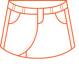Denim Skirt Icon, denim skirt,skirt,clothing