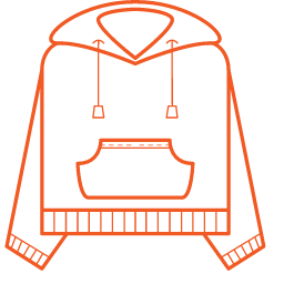 Hooded Hoodie Icon, hooded hoodie,hoodie,clothing