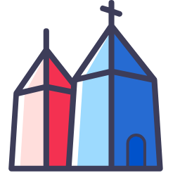 Church - like Building Icon, church,religious