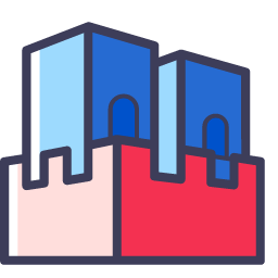 City Building Group Icon, city,building
