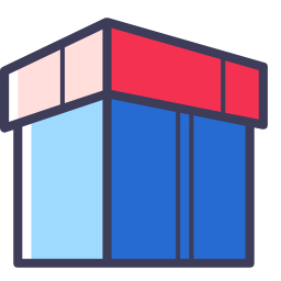 Cube - like Building Icon, cube,building