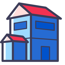 Multi - story House Icon, house,multi - story