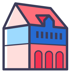 Residential Building Icon, residential,building