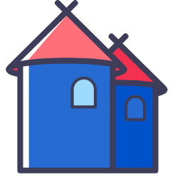 Residential House Icon, residential,house
