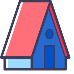 Tent - like Building Icon, tent,building