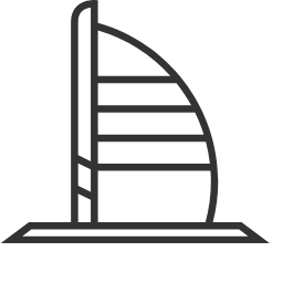 Sailboat - shaped Building Icon, building,sailboat - shaped,architecture