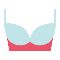 Blue Bra Icon, bra,underwear