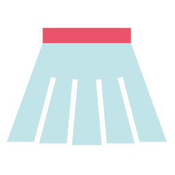 Blue Skirt Icon, skirt,clothing