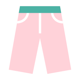 Pink Casual Pants Icon, casual pants,clothing
