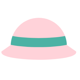 Pink Hat Icon, hat,accessory