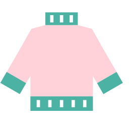 Pink Sweater Icon, sweater,clothing