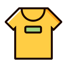 Yellow T - Shirt Icon, T - shirt,clothing