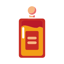 Red Cosmetic Jar Icon, cosmetics,jar,red