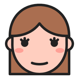 Woman Avatar Icon, woman,hair,face