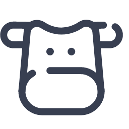 Cow Icon, cow,farm animal