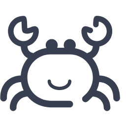 Crab Icon, crab,sea animal
