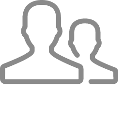 Two - person Avatar Icon, two people,group,avatar