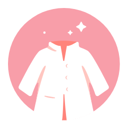 Coat Icon, coat,outerwear,spring coat