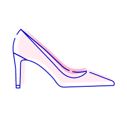 High - Heeled Shoes Icon, high - heeled shoes,footwear